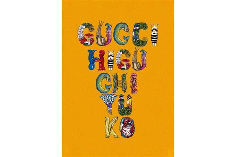 Yuko Higuchi x Gucci Kids Collection Sketchbook 